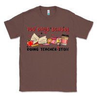 Chestnut 100 days school Classic Tee - MaliasSmallBusiness