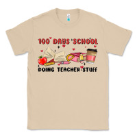 Mushroom 100 days school Classic Tee - MaliasSmallBusiness