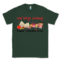 Sports Green 100 days school Classic Tee - MaliasSmallBusiness