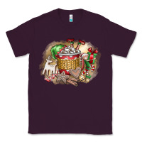Plum Christmas Elf Classic Tee - CowhideDigitalArt