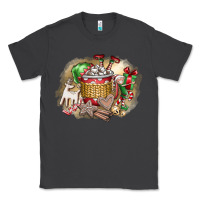 Smoke Christmas Elf Classic Tee - CowhideDigitalArt