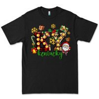 Black ky kentucky christmas Premium Tee - AdoDesignShop