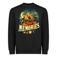 Black camping the best memories Heavyweight Sweatshirt - NancyCooperArtShop