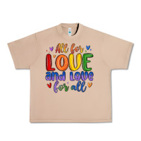 Burro all for love and love for all Urban Heavy Tee - MaliasSmallBusiness