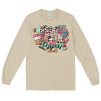 Mushroom coffee teach repeat teacher Long Sleeve Tee - NancyCooperArtShop