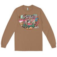 Toasted Coconut coffee teach repeat teacher Long Sleeve Tee - NancyCooperArtShop