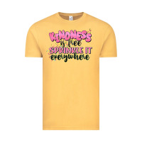 Vintage Mustard kindness is free sprinkle it everywhere Vintage Tee - JahusDesignShop