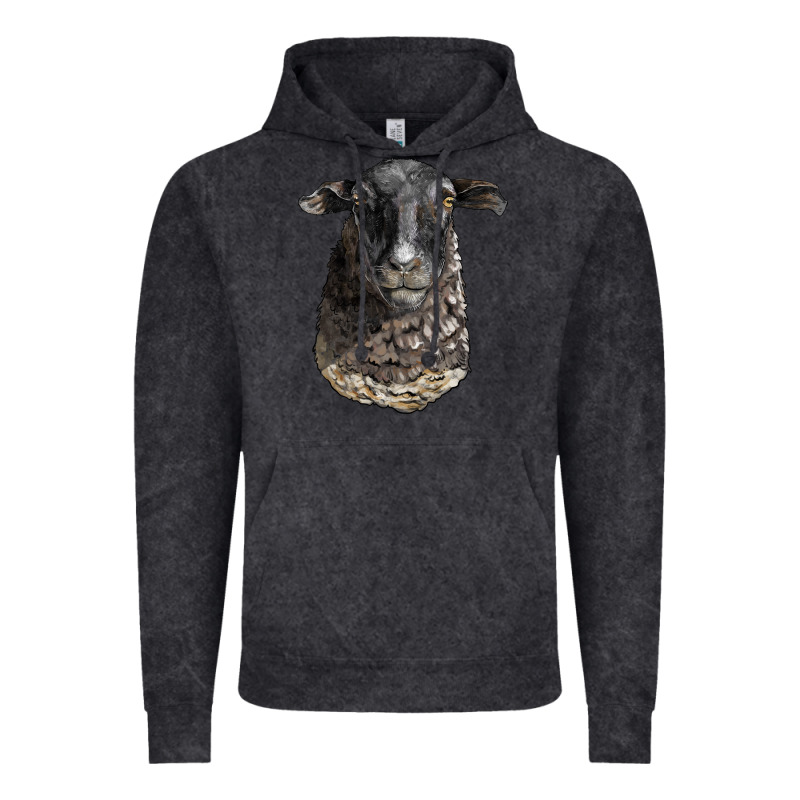 Dorper Sheep Head Vintage Hoodie by LillyAllenDesigns | Teevron