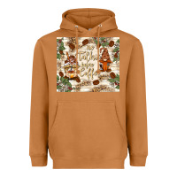 Meerkat no talkie before coffee with gnomies Heavyweight Hoodie - TumblerDesignByShophia
