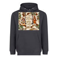 Smoke no talkie before coffee with gnomies Heavyweight Hoodie - TumblerDesignByShophia