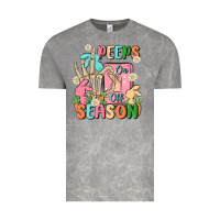 Cloud Rock peeps season mode on Vintage Tee - MaliasSmallBusiness