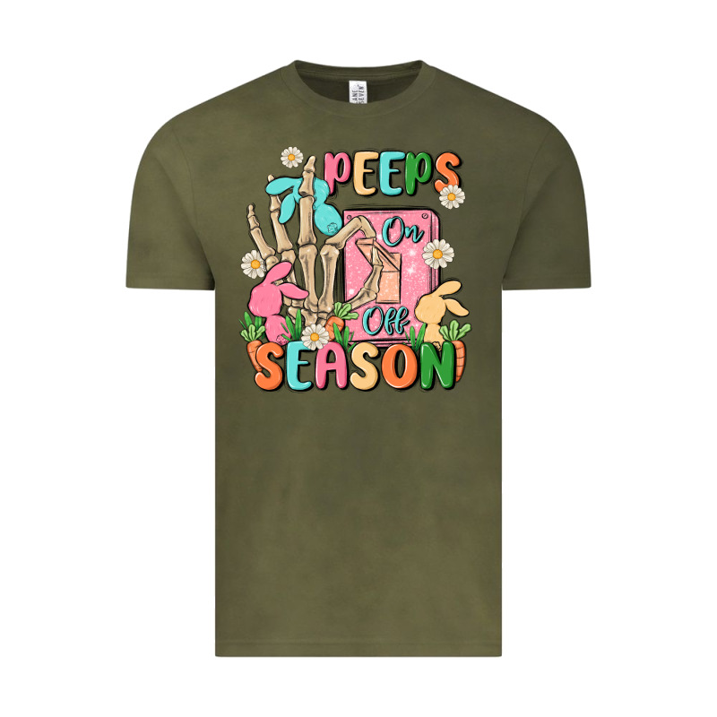 Peeps Season Mode On Vintage Tee by MaliasSmallBusiness | Teevron