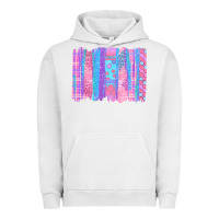 Pigment Lunar Rock Pink Easter Brushstrokes Urban Hoodie - BundleAndBundleShop