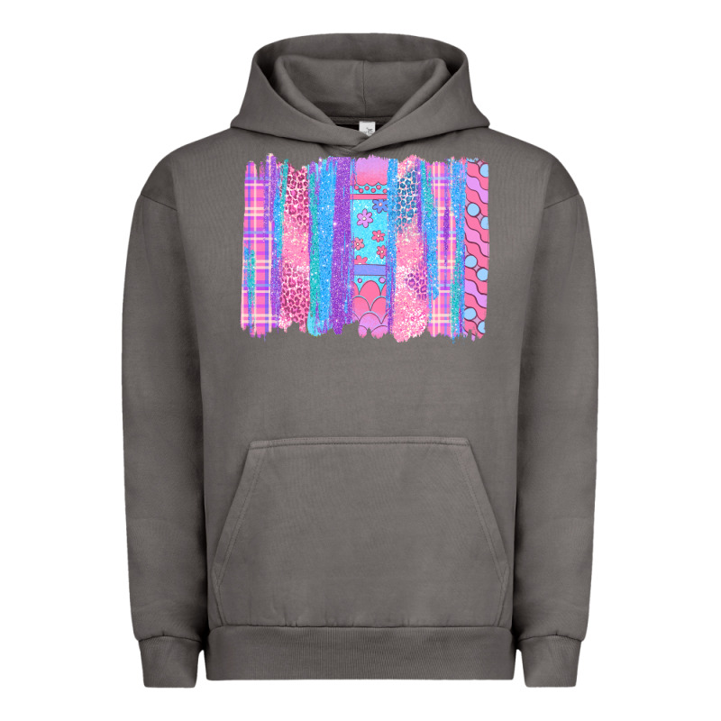 Pink Easter Brushstrokes Urban Hoodie by BundleAndBundleShop | Teevron