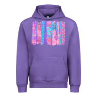 Tulip Pink Easter Brushstrokes Urban Hoodie - BundleAndBundleShop