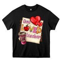 Black one loved teacher Heavy Core Tee - BarkalooDesign