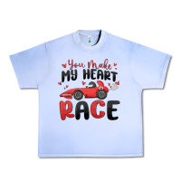 Grape Ice you make my heart race valentine's day Urban Heavy Tee - MaliasSmallBusiness
