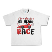 Lunar Rock you make my heart race valentine's day Urban Heavy Tee - MaliasSmallBusiness