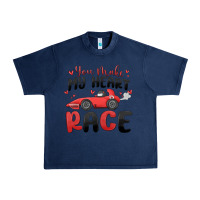 Navy you make my heart race valentine's day Urban Heavy Tee - MaliasSmallBusiness