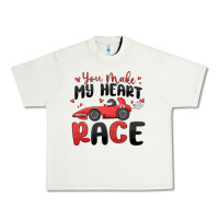 Pistachio you make my heart race valentine's day Urban Heavy Tee - MaliasSmallBusiness