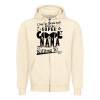 Sandshell I Never Dreamed I Would Be A Super Cool Nana Zipper Hoodie - Bettercallsaul