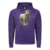 Cloud Purple dorset sheep Vintage Hoodie - LillyAllenDesigns