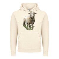 Vintage Artic dorset sheep Vintage Hoodie - LillyAllenDesigns