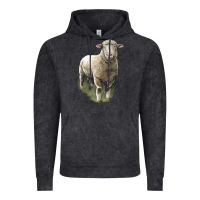 Vintage Black dorset sheep Vintage Hoodie - LillyAllenDesigns