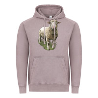 Vintage Zinc dorset sheep Vintage Hoodie - LillyAllenDesigns