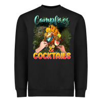 Black campfirescocktails Heavyweight Sweatshirt - NancyCooperArtShop