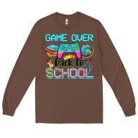 Chestnut game over back to school Long Sleeve Tee - NancyCooperArtShop