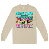 Mushroom game over back to school Long Sleeve Tee - NancyCooperArtShop
