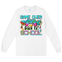 White game over back to school Long Sleeve Tee - NancyCooperArtShop