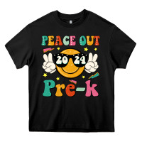 Black peace out 2024 pre k Heavy Core Tee - JahusDesignShop