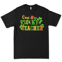 Black one lucky teacher Premium Tee - AdoDesignShop