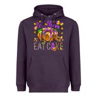 Plum Let them eat cake Heavyweight Hoodie - HowdyJamesFarm