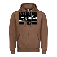 Chestnut Best dog dad ever Zipper Hoodie - Bettercallsaul