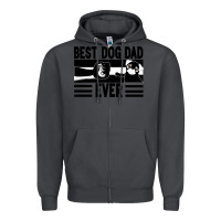 Smoke Best dog dad ever Zipper Hoodie - Bettercallsaul
