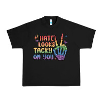 Black hate looks tacky on you pride Urban Heavy Tee - MaliasSmallBusiness