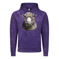 Cloud Purple dorset sheep head Vintage Hoodie - LillyAllenDesigns