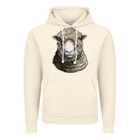 Vintage Artic dorset sheep head Vintage Hoodie - LillyAllenDesigns