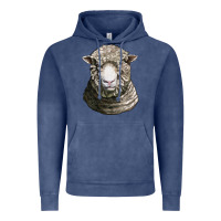 Vintage Denim dorset sheep head Vintage Hoodie - LillyAllenDesigns