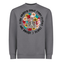 Storm i like murder shows comfy clothes and like 3 peopl Heavyweight Sweatshirt - MaliasSmallBusiness
