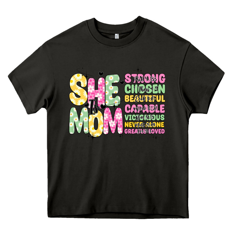 She Is Mom Heavy Core Tee by JahusDesignShop | Teevron