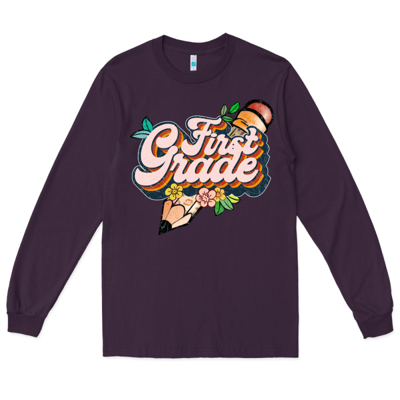 First Grade Long Sleeve Tee by JahusDesignShop | Teevron