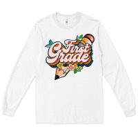 White first grade Long Sleeve Tee - JahusDesignShop