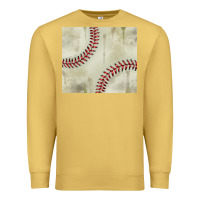 Antique Gold dirty baseball pattern Premium Sweatshirt - TumblerDesignByShophia