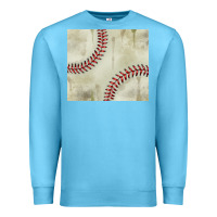 Ocean Blue dirty baseball pattern Premium Sweatshirt - TumblerDesignByShophia