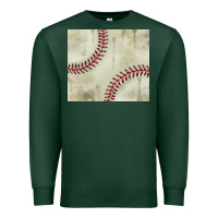 Sports Green dirty baseball pattern Premium Sweatshirt - TumblerDesignByShophia