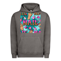 Pigment Tornado nail art hands and polish with turquoise leopard and glitter seamless  Urban Hoodie - BundleAndBundleShop